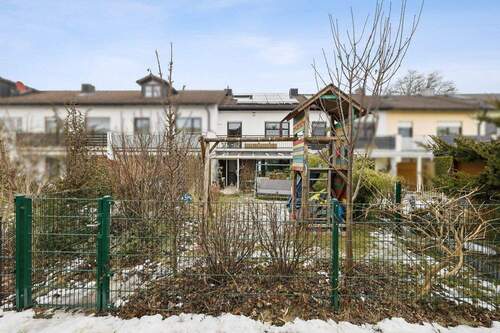 Gartenansicht - 5 Zimmer Reihenmittelhaus zum Kaufen in Erding / Altenerding