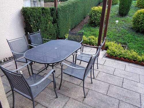 Terrasse mit Markise - 