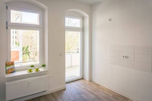 Küche Vergleichswohnung - Hübsche 4-Raum-Wohnung mit Balkon