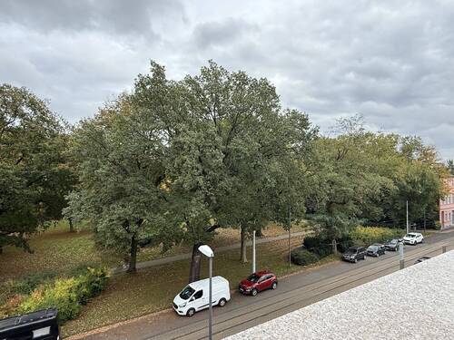 Ausblick vom Balkon - 