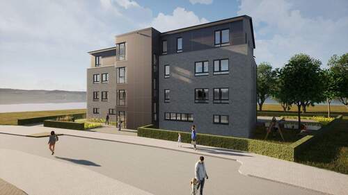 Nordosten / Ansicht Ludgeristraße - Etagenwohnung mit 100,20 m&sup2; in Selm zum Kaufen