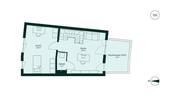 Ausgebautes Dachstudio mit angrenzender Dachterras - 