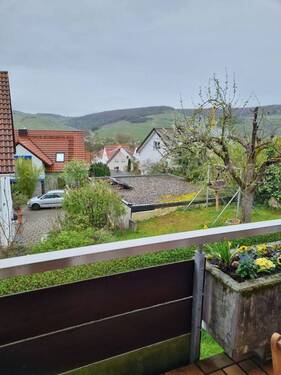 Blick vom Balkon - 