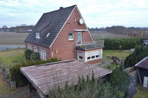 Ansicht Rückseite - 4 Zimmer Einfamilienhaus in Hörstel