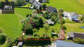 Übersicht Garten und Haus - Grünes Refugium mit parkähnlichem Naturgrundstück