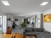 Offener Wohnbereich mit Küche - Einfamilienhaus mit 139,00 m² in Kalbach zum Kaufen