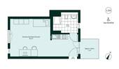 Barrierefreier und komfortabler Grundriss - Etagenwohnung mit 37,70 m² in Aachen zum Kaufen
