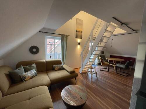 Wohn/Essbereich - 4 Zimmer Etagenwohnung zur Miete in Neuharlingersiel