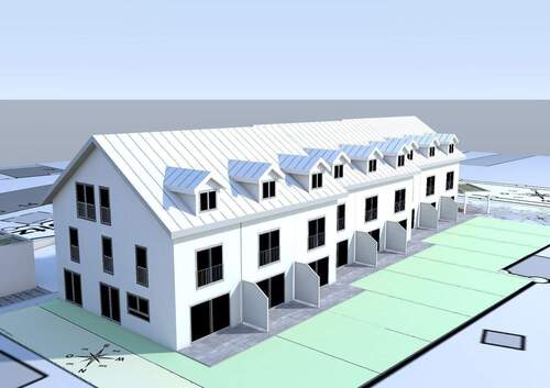 01_Königsdorferstr Vogelp Garten _ Drohne.jpg - Reihenmittelhaus in guter Wohnlage Wolfratshausen RH-Nr. 7