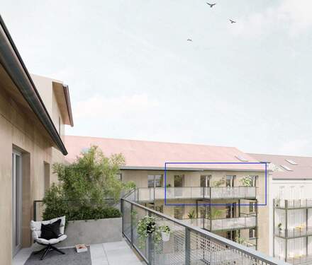 Balkon Typ 6 Kopie - 3 Zimmer Etagenwohnung in Leipzig