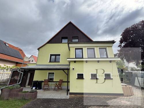 Ansicht Terasse (1) - Einfamilienhaus mit 128,00 m&sup2; in Saalfeld zum Kaufen