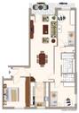 Grundriss coloured - 
