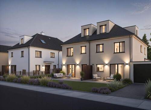 Rollenhagenstraße - RID (6) - Noch 1 Haus verfügbar Bezug FrühjahrSommer 2026! Neubau-Haushälfte mit Süd-West Garten