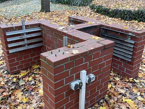 gemauerter Außengrill - 