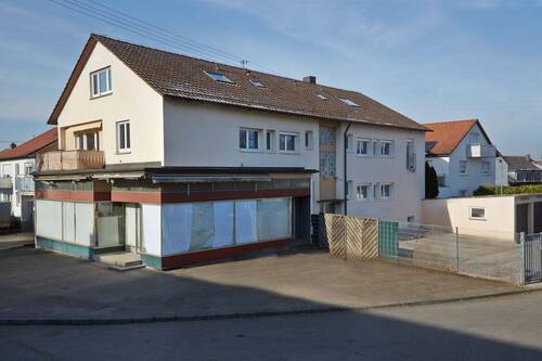 Wohn- u. Geschäftshaus 92 - 1 Zimmer Mehrfamilienhaus, Wohnhaus zum Kaufen in Waiblingen
