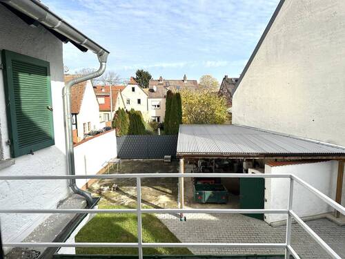 Blick vom Balkon - 