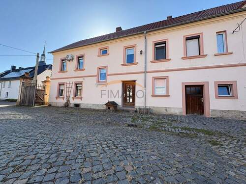 Außenansicht Hof - 8 Zimmer Bauernhaus, Landhaus zum Kaufen in Neukieritzsch