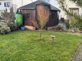 Garten mit Gartenhaus - Reihenmittelhaus mit 141,00 m&sup2; in Niederkassel zum Kaufen