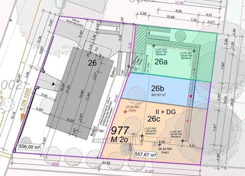 Lageplan (Haus 26a/Grün) - 