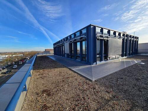 Dachterrasse - Penthouse-Büro mit Dachterrasse im Gewerbegebiet Garching - fußläufig zur Nähe U6