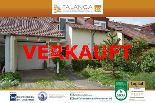 Titelbild_Hausansicht - Falanga Immobilien - Schickes Reihenhaus mit wunderschönem Gartengrundstück in MZ-Bretzenheim!