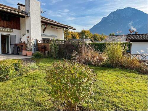 Blick Garten - 5 Zimmer Doppelhaushälfte in Kiefersfelden