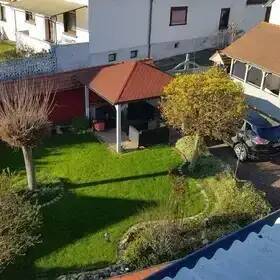 Blick von OG auf Garten - 