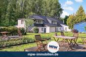 Terrassenansicht - Der Weißen Wiek so nah! Pension in Tarnewitz