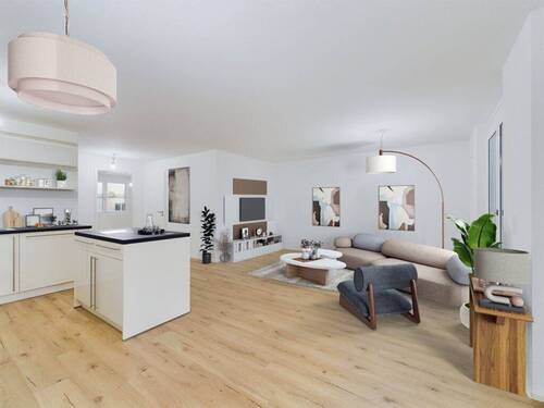 Küche / Wohnbereich - 