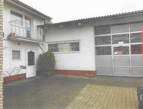 Brühl 2 - 50321 Brühl - Handwerkerimmobilie - Gewerbehalle rd. 700 m² + Wohnhaus ca. 140 m²
