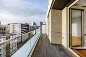 Terrasse mit Blick über Kreuzberg - 