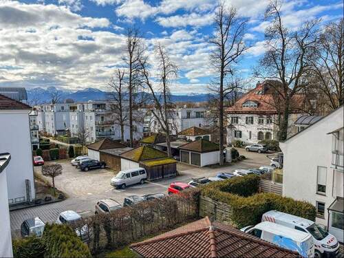 Blick vom Balkon - 