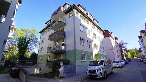 Nord-West - Ansicht - Etagenwohnung mit 92,00 m&sup2; in Weimar zum Kaufen