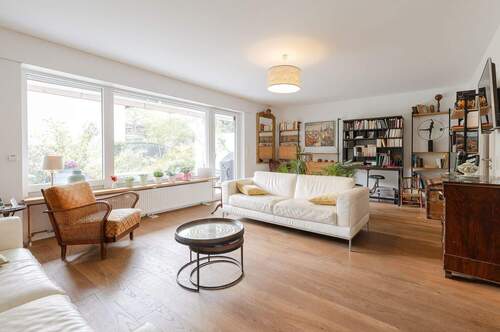 Wohnbereich Ansicht I - EG - 7 Zimmer Reihenendhaus zum Kaufen in Frankfurt am Main