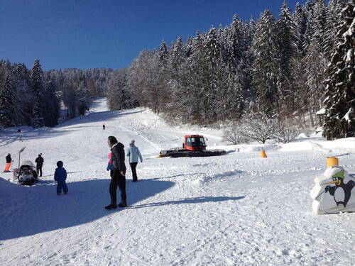 Skilift und Langlaufloipen - 
