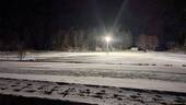 Skiloipe nachtbeleuchtet - 