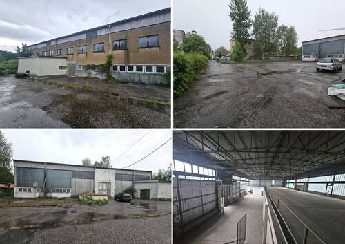 Bild 1 - 2 freist., pfeilerfreie Hallen in ruhiger Lage mit Büro-& Lagerebenen + ca. 2.500 m² Freifläche mgl.