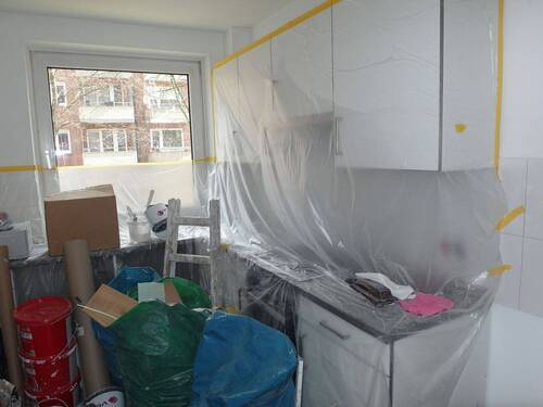 Küche - Etagenwohnung mit 65,10 m&sup2; in Hamburg zur Miete