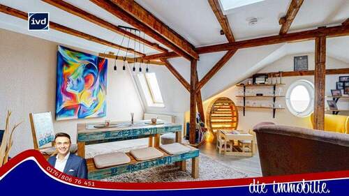 Titel - ***charmante, vollmöblierte und sanierte Dachgeschosswohnung in Cracau mit Domblick - perfekt für Eigennutzer***