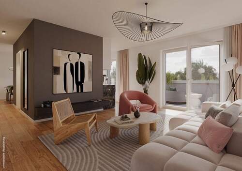 Wohnzimmer Deichhaus WE 89 - 