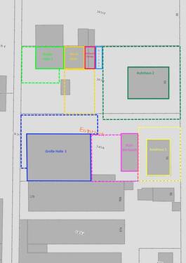 Aufteilung vermietete Flächen - 
