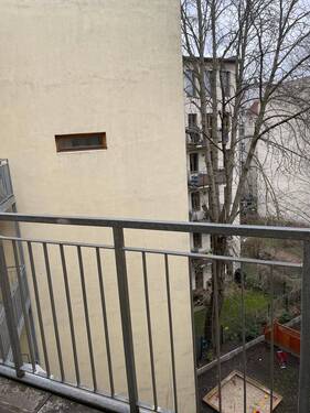 Blick vom Balkon - 