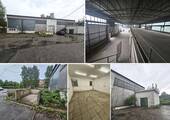 Bild 1 - Freistehende, pfeilerfreie Halle in ruhiger Lage mit Büro-Lagerebene, Freifläche möglich