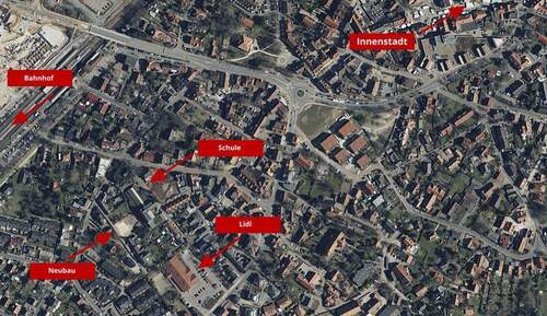 Straßenkarte - 4 Zimmer Doppelhaushälfte in Achim