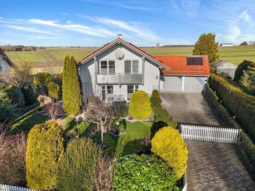 Südansicht - 4 Zimmer Einfamilienhaus zum Kaufen in Pürgen / Ummendorf