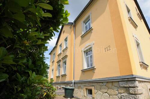Hausansicht Straßenseite - Hellerau - teilvermietes 3-Familienhaus aus der Gründerzeit