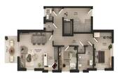 Grundriss Skizze Whg 1.OG - 