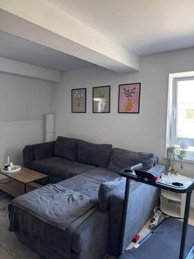 Wohnzimmer - 2 Zimmer Etagenwohnung in Grünberg