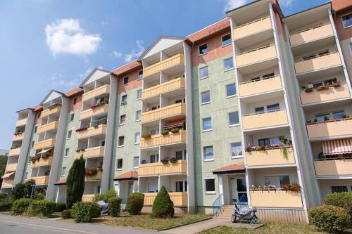 Außenansicht - 2 Zimmer Etagenwohnung in Freiberg