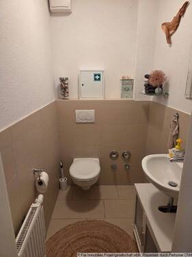 Gäste-WC - 3 Zimmer Etagenwohnung in Buxtehude